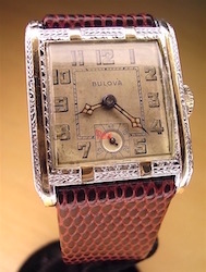 1930 Bulova wrist watch
